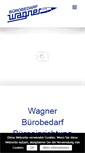 Mobile Screenshot of buerobedarf-wagner.de